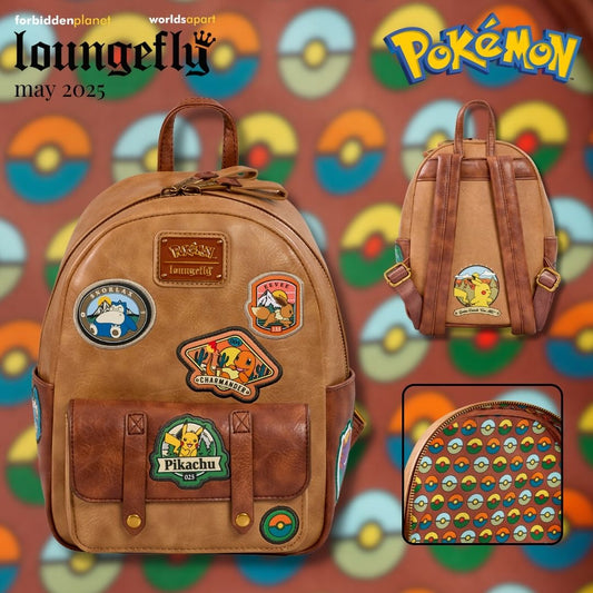 POKEMON CAMPER PATCH LF MINI BACKPACK