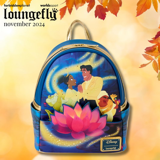 PRINCESS AND THE FROG 15TH ANNIVERSARY MINI BACKPACK