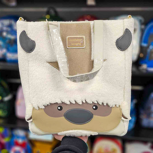 NICKELODEON AVATAR THE LAST AIRBENDER APPA COSPLAY TOTE WITH MOMO CHARM