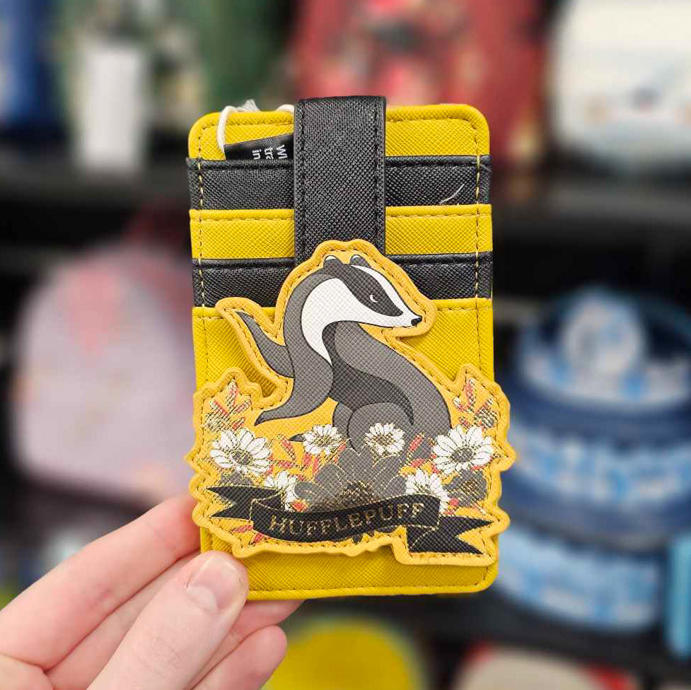 HARRY POTTER HUFFLEPUFF HOUSE TATTOO CARD HOLDER