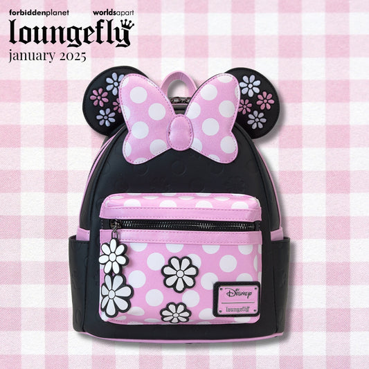 LF DISNEY MINNIE FLORAL ROCK THE DOTS MINI BACKPACK