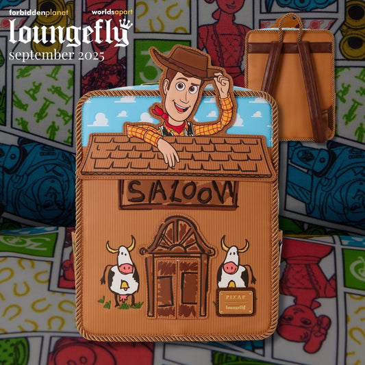 PIXAR TOY STORY 30TH ANNIVERSARY WOODY LF MINI BACKPACK