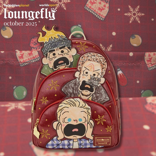 HOME ALONE TRIPPLE POCKET LF MID-SIZE BACKPACK