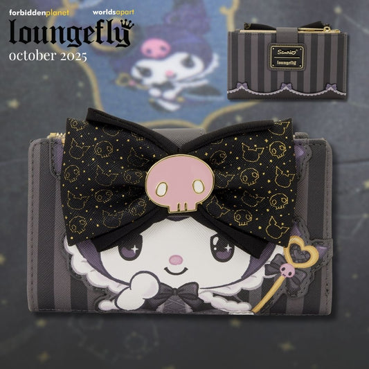 SANRIO KUROMI 20TH ANNIVERSARY LF BI-FOLD WALLET