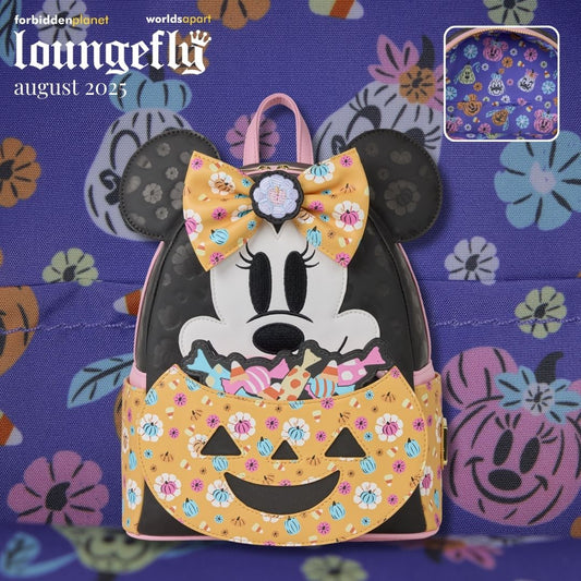 DISNEY MINNIE MOUSE PUMPKIN LF MINI BACKPACK