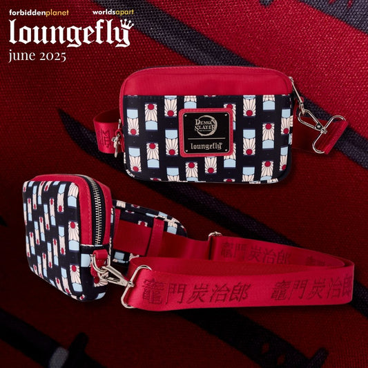 ANIPLEX DEMON SLAYER LF AOP SLING BAG