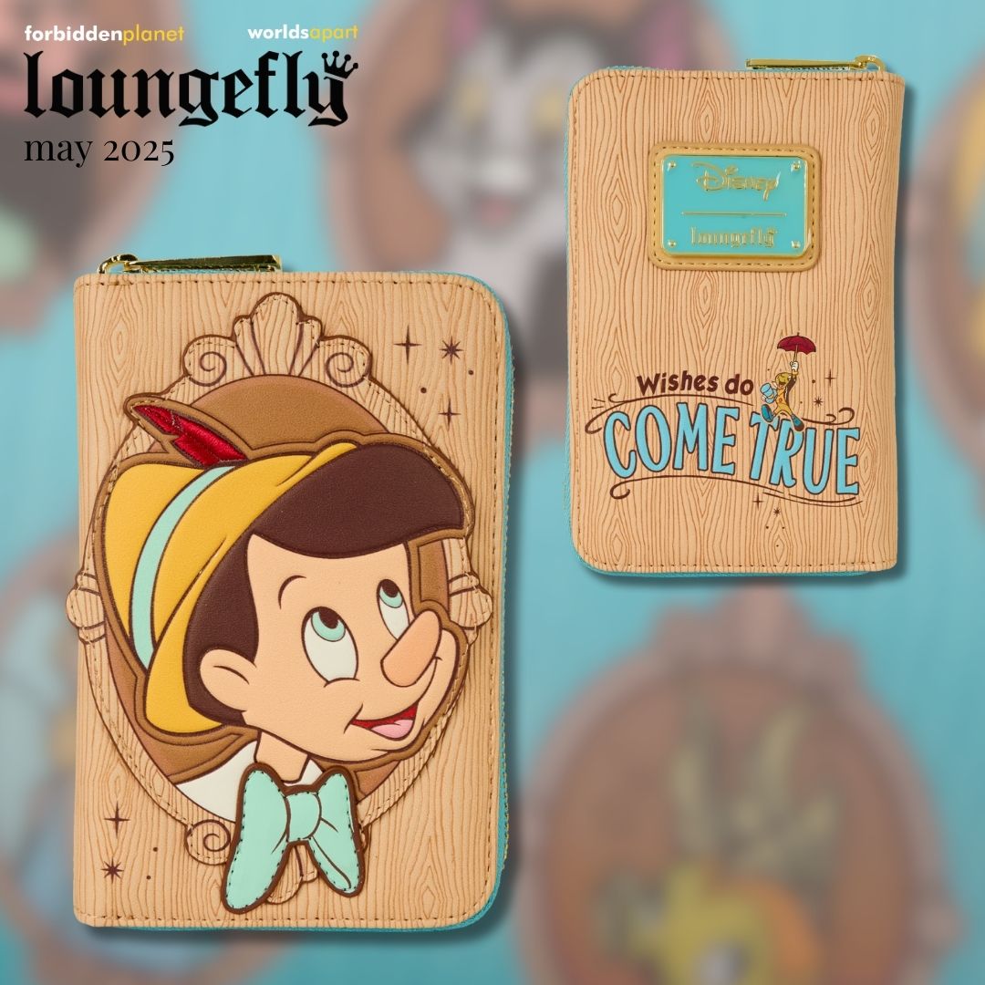 DISNEY PINOCCHIO LF ZIP AROUND WALLET