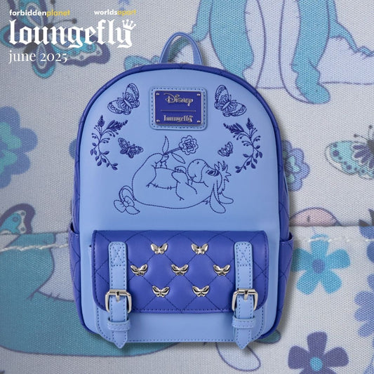 DISNEY WINNIE THE POOH EEYORE EMBROIDERED LF MINI BACKPACK
