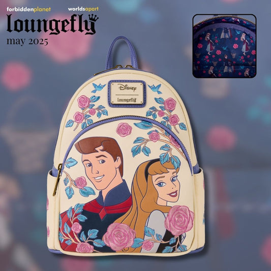 DISNEY PRINCESS AURORA & PRINCE PHILLIP LF MINI BACKPACK