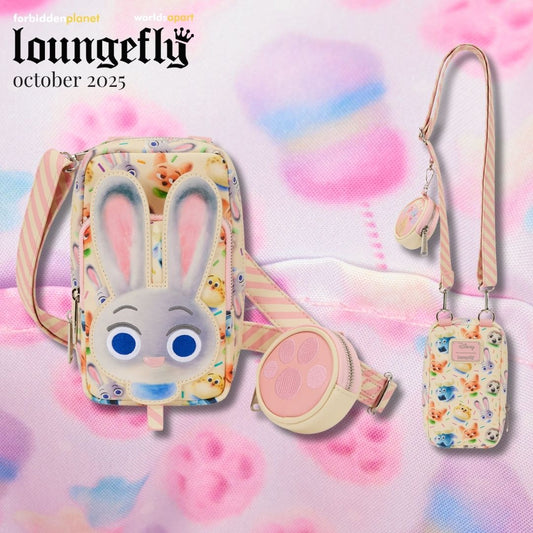 DISNEY ZOOTOPIA 2 CELL PHONE LF CROSSBODY BAG WITH COIN BAG