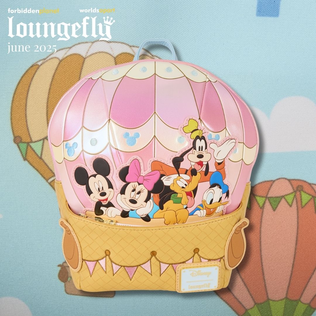 DISNEY MICKEY & FRIENDS FIGURAL HOT AIR BALLOON LF MINI BACKPACK