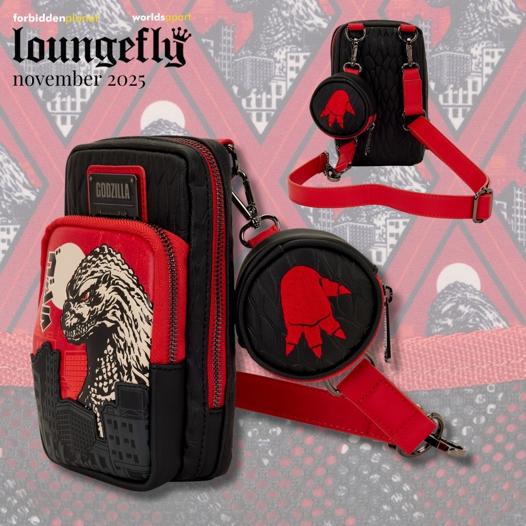 GODZILLA LF CROSSBODY SLING BAG WITH COIN BAG
