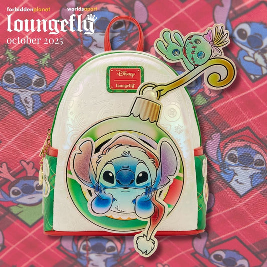DISNEY LILO AND STITCH HOLIDAY LF MINI BACKPACK