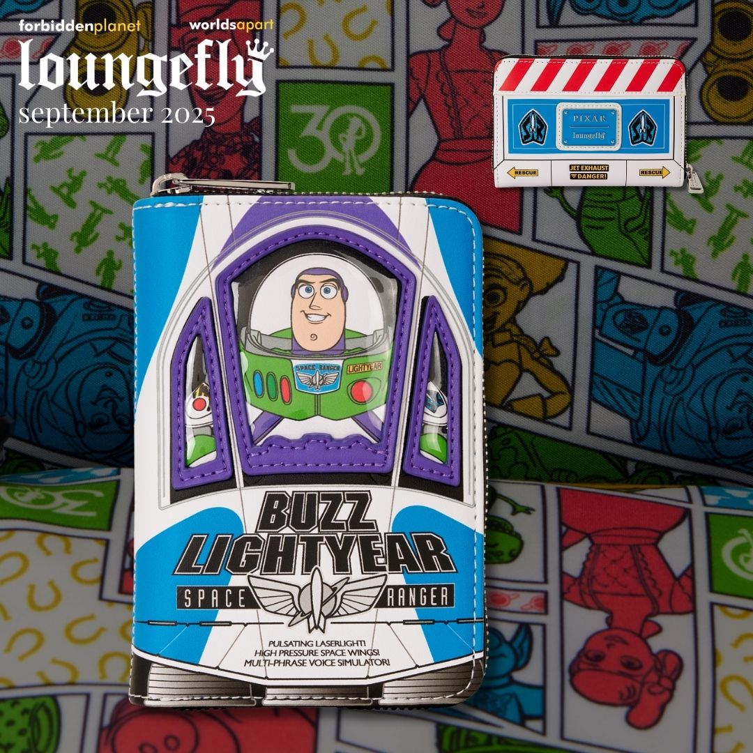 PIXAR TOY STORY 30TH ANNIVERSARY BUZZ LIGHTYEAR LF ZIP AROUND WALLET