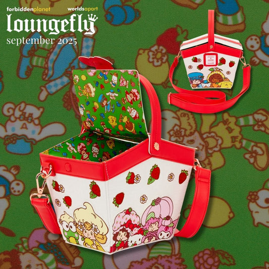 SANRIO X STRAWBERRY SHORTCAKE FIGURAL LF CROSSBODY BAG