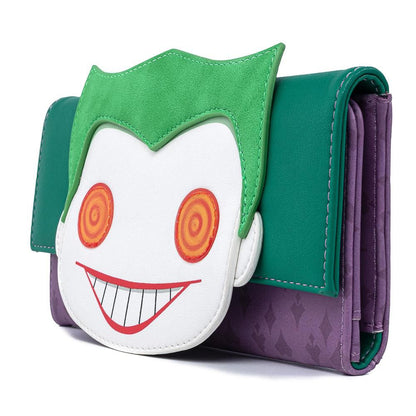 DC Comics Joker Head TRI-FOLD Wallet